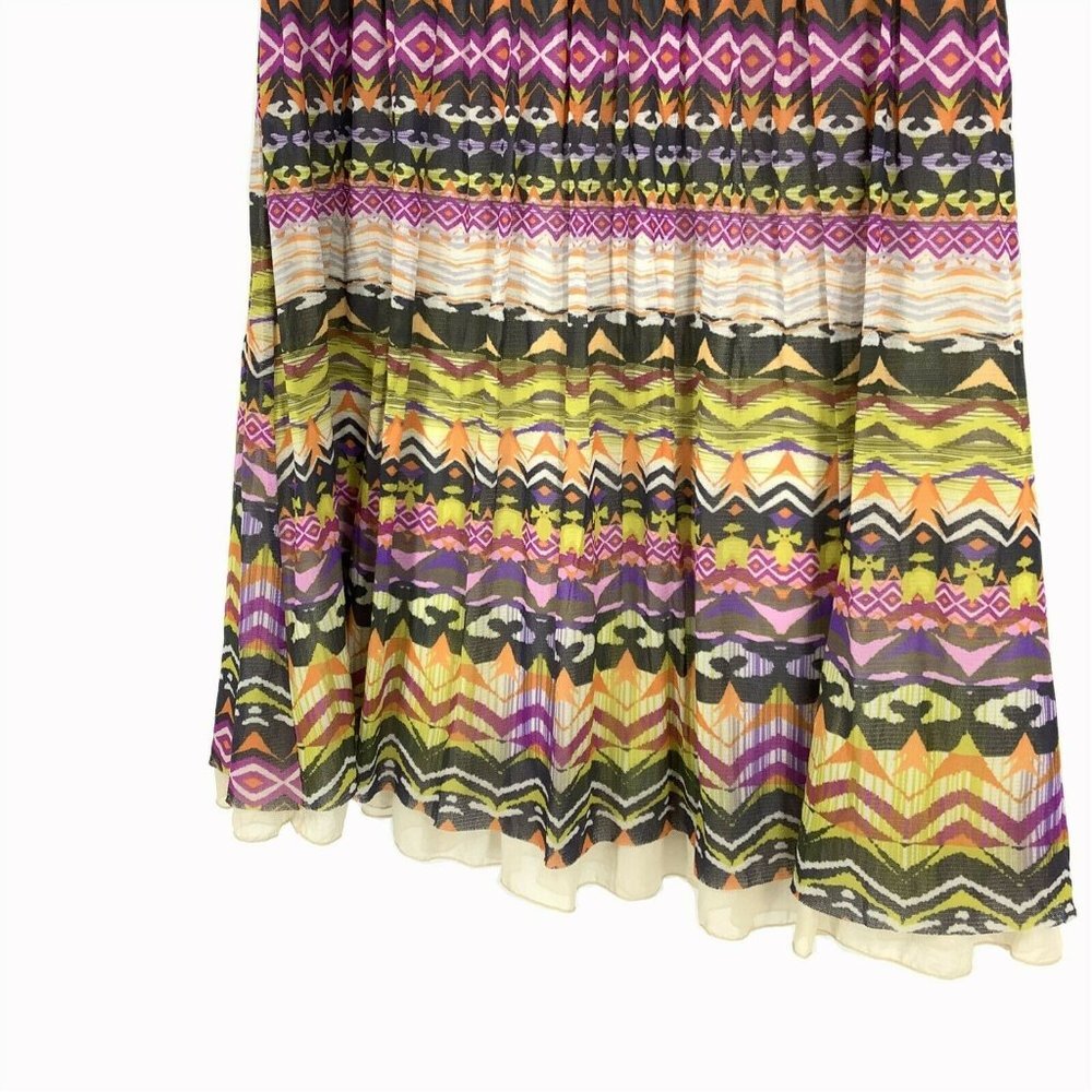 Anthropologie Weston Wear Women's Medium M Short Sleeve Flare Tulle Skater Dress - Picture 2 of 9